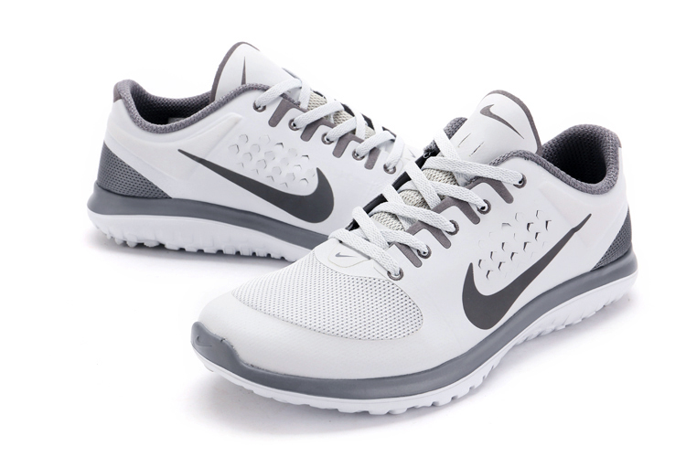 Nike FS Lite Run chaussures de course gratuit gris blanc (5)